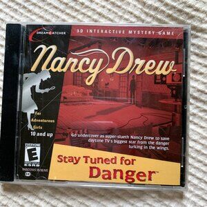 Nancy Drew Stay Tuned for Danger Game (CD)